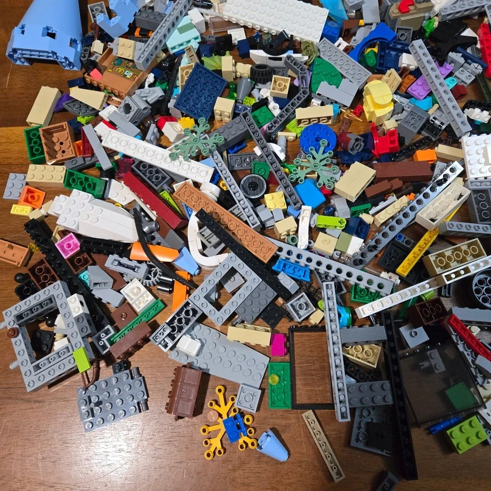 Lego Bulk Lot Mixed Bricks Technic Specialized Pieces City Space MOC Parts
